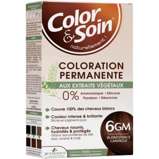 Color & Soin 6GM - Blond Foncé Cannelle 135 ml